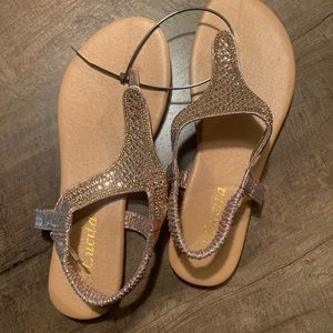 Rose Gold Women’s Sandals